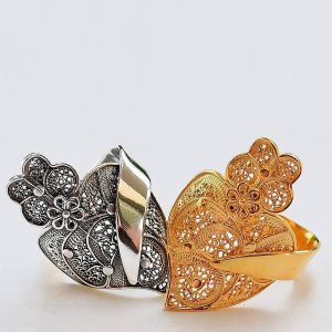 Coração de Viana I Bague en argent