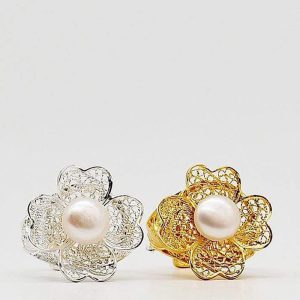 Trevo I Bague en filigrane d'argent