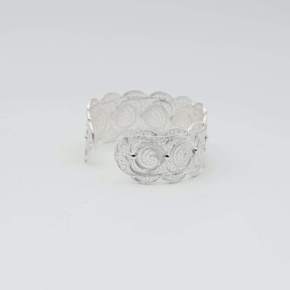 Coração I Bracelet manchette en argent – Image 7