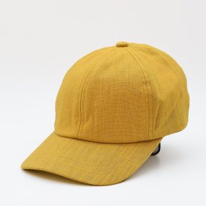 Casquette en lin - Ochre