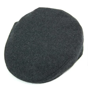 Casquette portugaise en laine anthracite