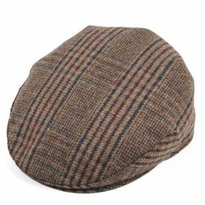 Casquette portugaise en laine marron