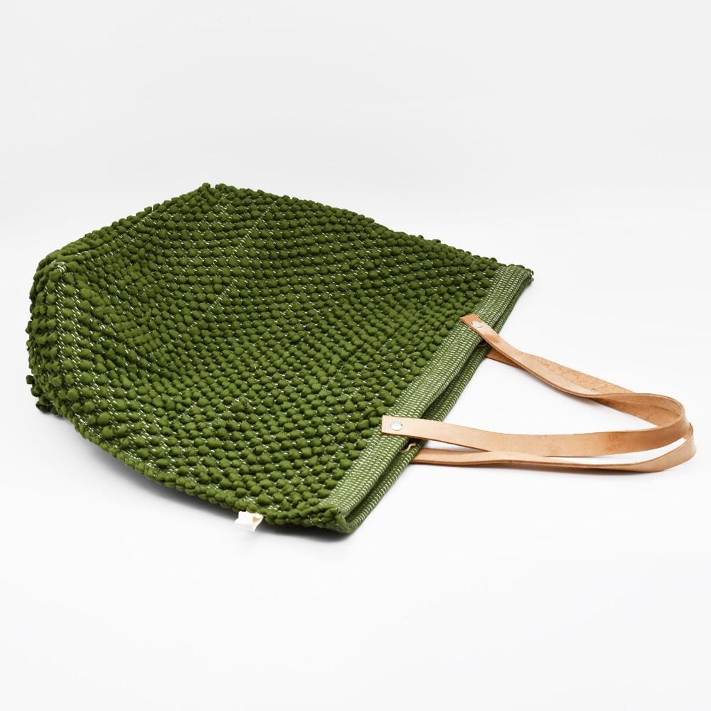 Sac à main porté épaule - Vert – Image 3