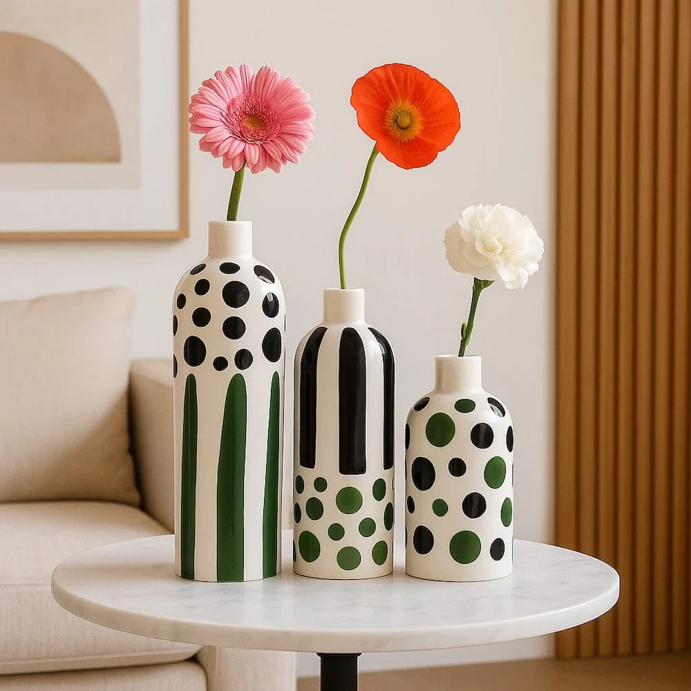 Vase "Costa Nova" - Vert – Image 3